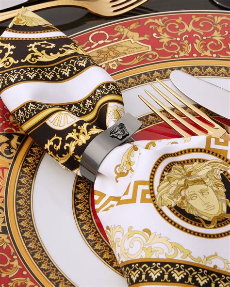 versace napkin rings|Medusa Napkin Ring 4.